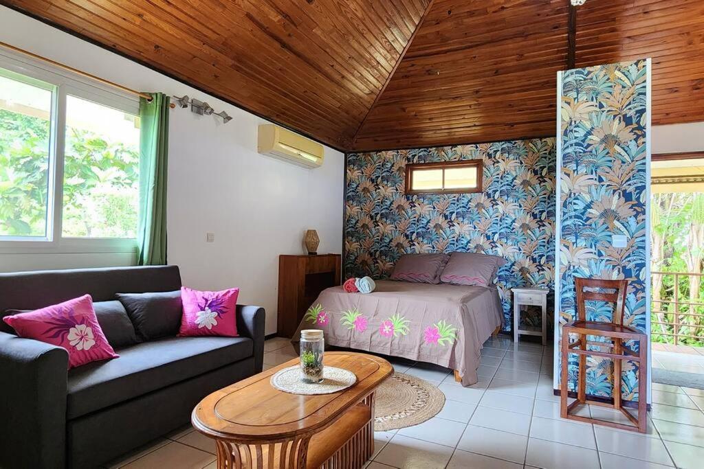 Bungalow Tipanier - Vue Parfaite Tevaitoa Kültér fotó